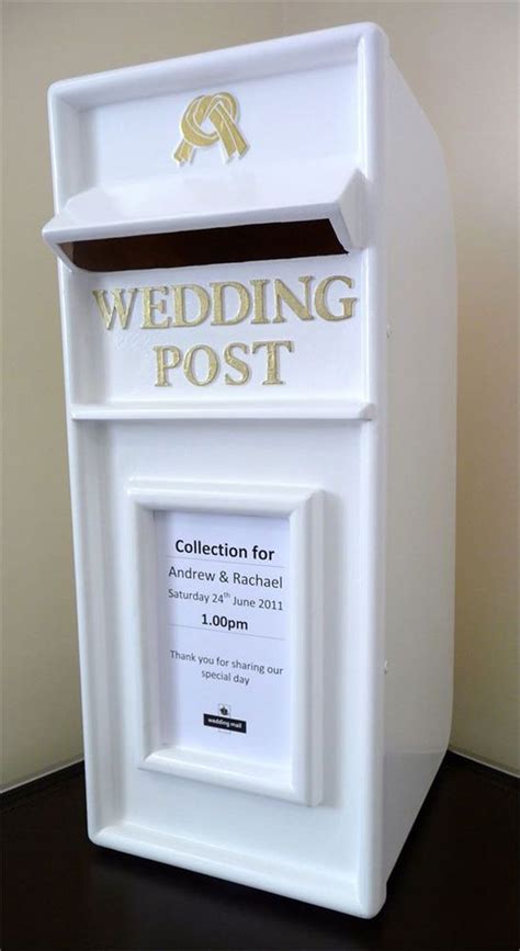 white metal post box for wedding cards|personalised wedding card post boxes.